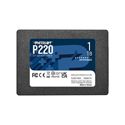 Afbeelding van Patriot Memory P220 1TB 2.5 1000 GB SATA III
