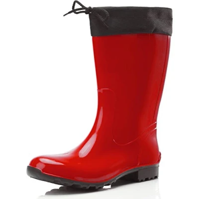 Afbeelding van Ladeheid Regenlaarzen, Dames, Maat: 38, Red Kunststof