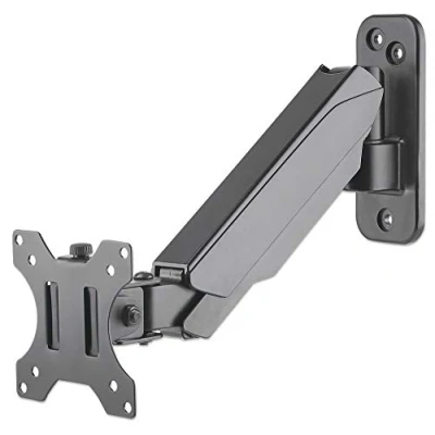 Afbeelding van Manhattan 461603 Monitor wandbeugel 1 voudig 43,2 cm (17) 81,3 (32) Draaibaar, In hoogte verstelbaar, Kantelbaar, Zwenkbaar, Roteerbaar