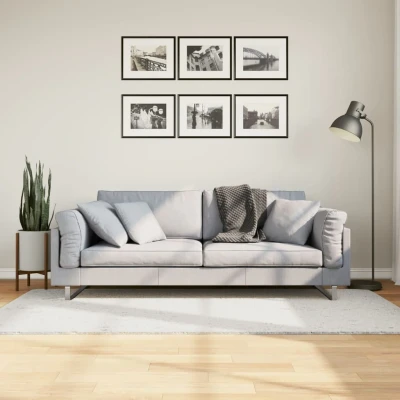 Afbeelding van Vloerkleed OVIEDO laagpolig 100x200 cm crèmekleurig