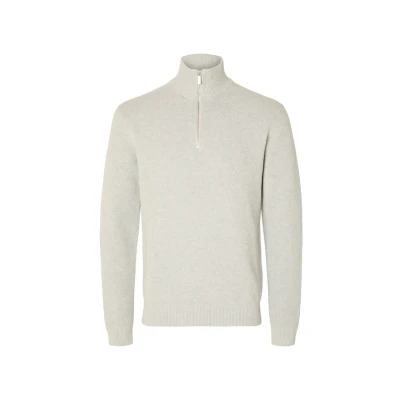 Afbeelding van Selected Homme Slhdane Trui Light grey melange, Heren, Maat: Large, melange