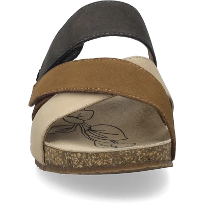 Afbeelding van Josef Seibel Muiltjes met hak, Dames, Maat: 38, Beige multi Schoenen