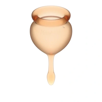 Afbeelding van Satisfyer Feel Good Menstruatie Cup Oranje