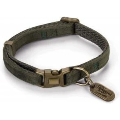 Afbeelding van Designed by Lotte Hondenhalsband Velura Groen 20 30cmx10mm