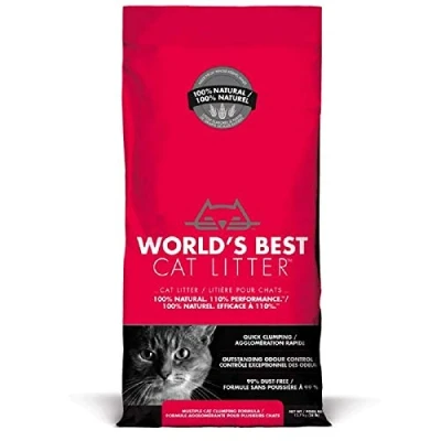 Afbeelding van World&#039;s best kattenbakvulling extra strength 3,18 kg