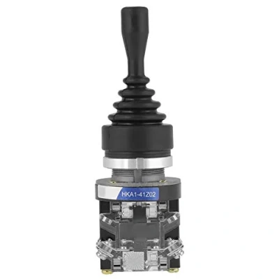 Afbeelding van Joystick schakelaar, 1 stuk HKA1 41Z02 2NO schakelaar met 2 standen onmiddellijke terugkeer, veel gebruikt voor automatisering en beveiliging