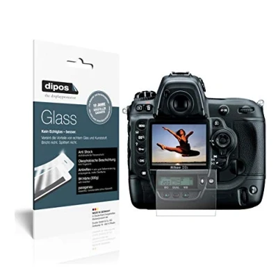 Afbeelding van dipos 2x Matte Pantserfolie geschikt voor Nikon D3S 9H Screenprotector