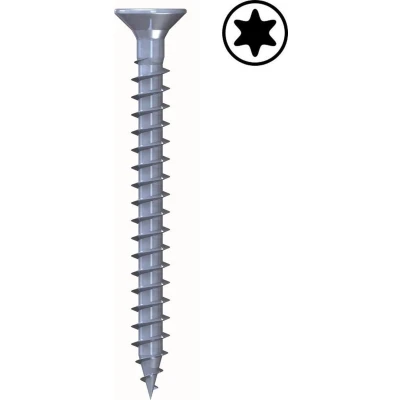 Afbeelding van Torx spaanplaatschroeven 3x12 verzinkt 1000 stuks