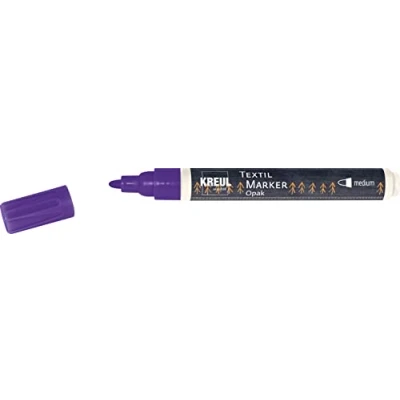 Afbeelding van Paarse textiel stift Javana Texi Max 2 4 mm kogelpunt
