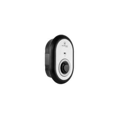 Afbeelding van TechniSat TechniVOLT 100 11 kW laadstation/Wallbox voor e auto&#039;s met geïntegreerd laadstopcontact type 2 snel opladen thuis, RFID kaart, geschikt transport, IP54