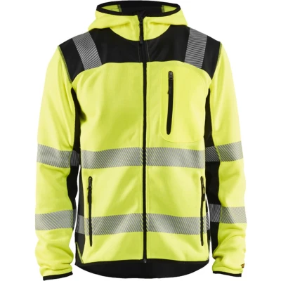 Afbeelding van Blaklader Gebreid vest met capuchon High Vis 4923 2120 Geel/Zwart