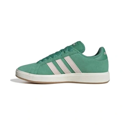 Afbeelding van adidas Originals Grand Court BASE Sneakers laag, Dames, Maat: 41, Green putty mauve offwhite Kunststof