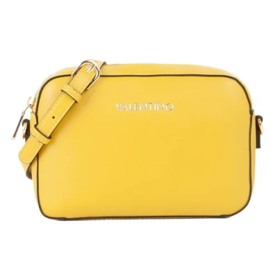 Afbeelding van VALENTINO schoudertas Faith Re Camera Bag Lime mosterdgeel