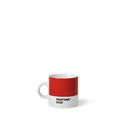 Afbeelding van Espressokop Copenhagen Design Pantone Red 120 ml
