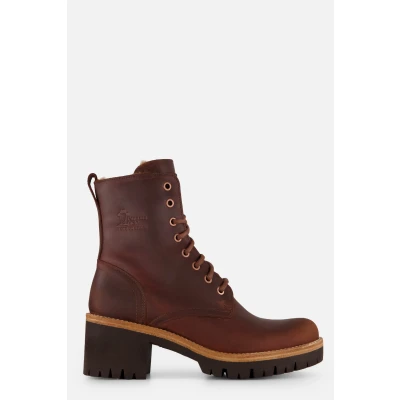 Afbeelding van Panama Jack Padma B12 Snowboots, Dames, Maat: 36, Bruin Leer