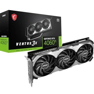 Afbeelding van MSI VENTUS GeForce RTX 4060 Ti 3X E 8G OC NVIDIA 8 GB GDDR6