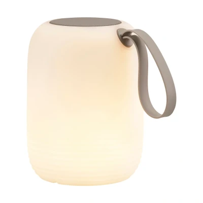 Afbeelding van Villa Collection Hav LED Lamp met luidspreker Dia 12,5 x 15,5 cm Wit/Sand