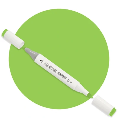 Afbeelding van Pale Green Twin Tip Alcohol Ink Marker