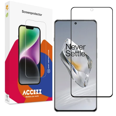 Afbeelding van Screenprotector OnePlus 12: Accezz Gehard Glass Full Cover