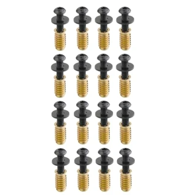 Afbeelding van SOTECH schroevenset 16 stuks M8 x 30 mm met schroefdraadbussen/inschroefbussen 24 en borgringen voor onderstellen, tafelpoten nog veel meer