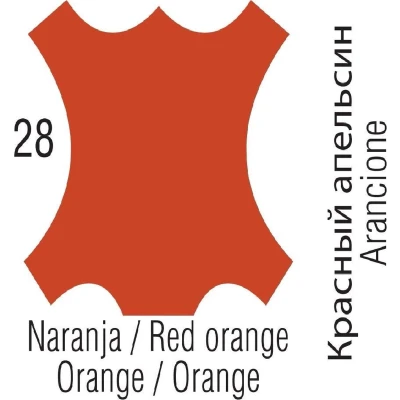 Afbeelding van Tarrago Leerverf 028 red orange