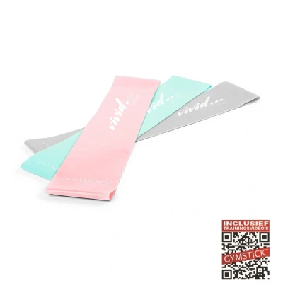 Afbeelding van Gymstick Vivid Mini Bands Set Weerstandsbanden 3 Stuks