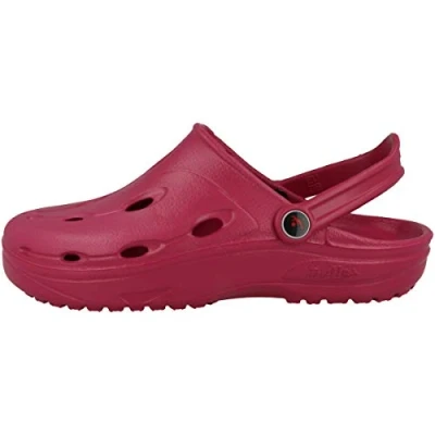 Afbeelding van chung shi DUX Duflex Unisex Erwachsene Badslippers, Maat: 38, Cherry jubilee Soft synthetic