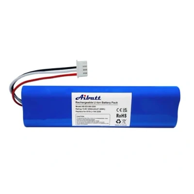 Afbeelding van Aibatt Li Ion accu 14,4 V 3200 mAh reservebatterij voor Ecovacs Deebot N8, N8+, Ozmo 900 stofzuiger home cleaner huisrobot.