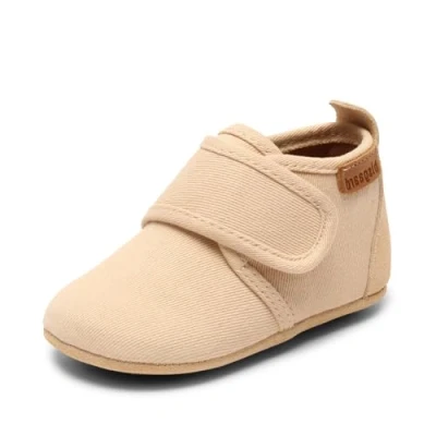 Afbeelding van bisgaard Uniseks kinderen Baby Cotton First Walker Shoe, crème, 19 EU
