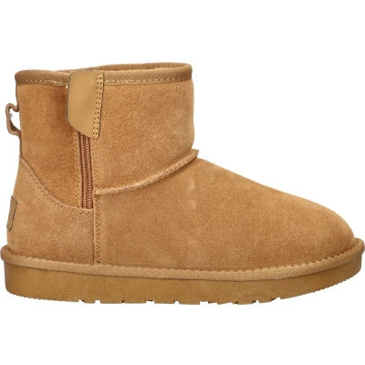 Afbeelding van Nelson dames gevoerde boots Cognac Maat 38