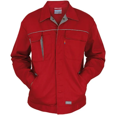 Afbeelding van Carson Workwear &#039;Contrast&#039; Jacket Werkjas Red 42