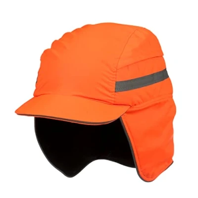 Afbeelding van 3M™ First Base™ 3 beschermkap 2021218, winter, fluorescerende waarschuwingskleur, oranje, verkorte kap, 55 mm