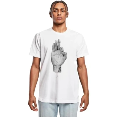 Afbeelding van Merchcode FMS Sign Heren T shirt XS Wit