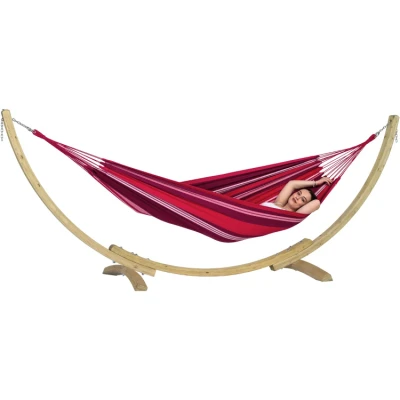 Afbeelding van Amazonas hangmat Apollo Set Fuego Tweepersoons met standaard