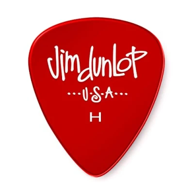 Afbeelding van Dunlop 486PHV Gels Red Heavy Pick plectrum set 12 stuks