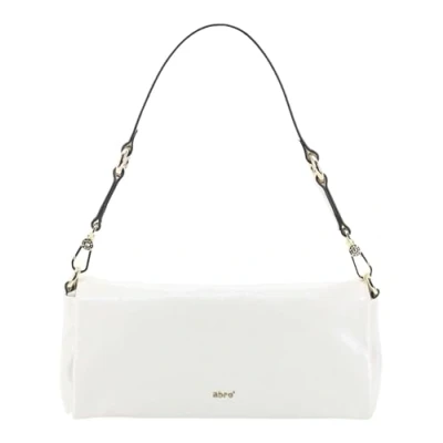 Afbeelding van abro Leren Schoudertas Leather Alias Soft Shoulderbag Mila Milk Lichtgrijs