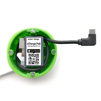 Afbeelding van sCharge PoE FIT oplader met USB C power &amp; data connectie S28C