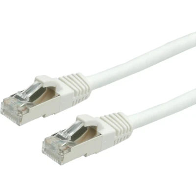 Afbeelding van VALUE Patchkabel Cat.6 (Class E) S/FTP (PiMF), LS0H, wit, 1,5 m