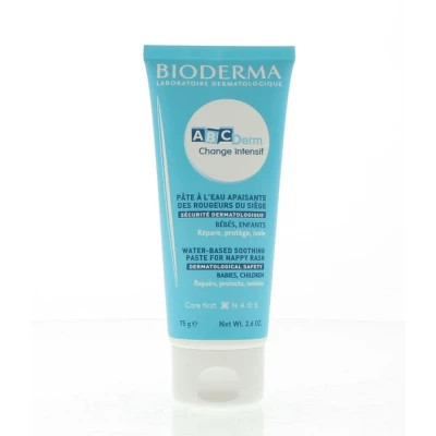 Afbeelding van Bioderma Pasta Abc Derm Change Intensif Pac/te A L&#039;eau Apaisante