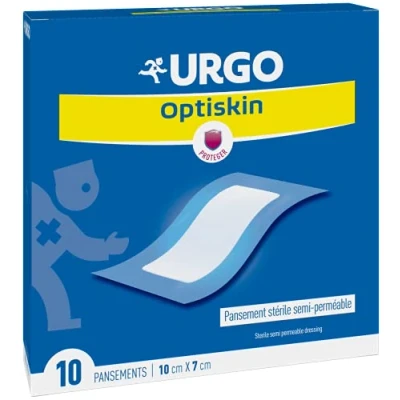 Afbeelding van Urgo Optiskin Semipermeabel Steriel Verband 10 x 7 cm Verbanden