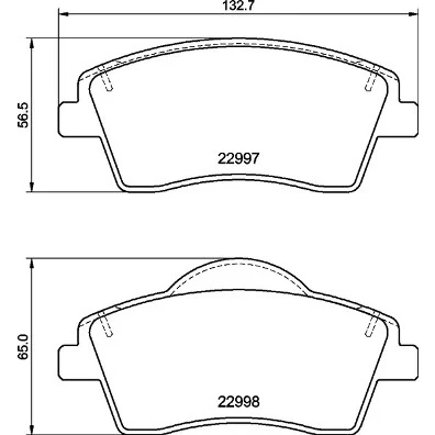 Afbeelding van Brembo Remblokset P 86 033