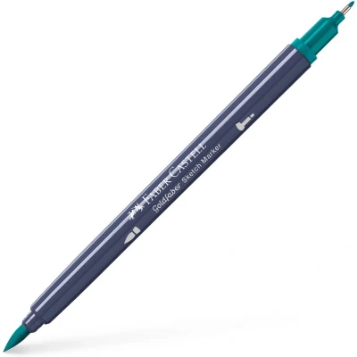 Afbeelding van 5x Sketchmarker Faber Castell Goldfaber 313 dark cobalt green op alcoh