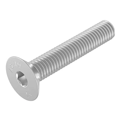 Afbeelding van SECCARO verzonken schroef M5 x 30 mm, roestvast staal V2A VA A2, DIN 7991 / ISO 10642, binnenzeskant, 20 stuks