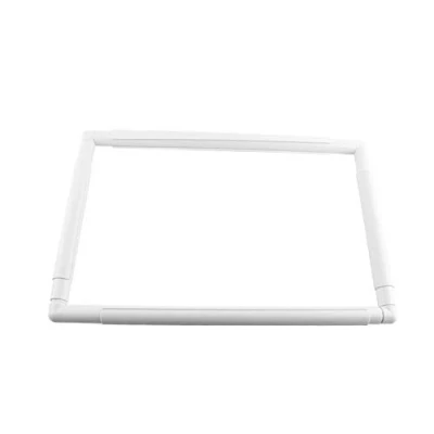 Afbeelding van Vierkant borduurframe, kunststof rechthoekig naaien banden frame voor DIY kruissteek quilten 43.1 * 27.9cm