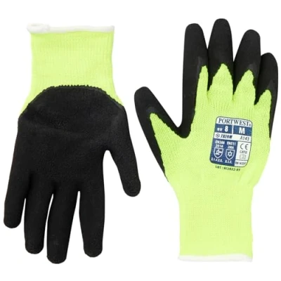 Afbeelding van Thermische Soft Grip Handschoen maat Large, YeBk