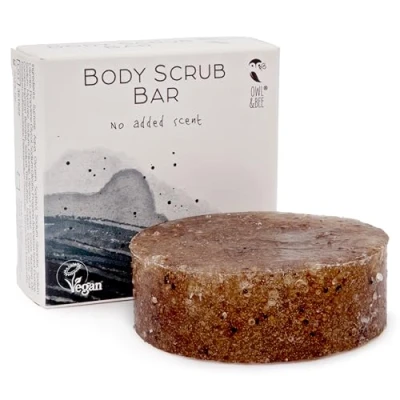 Afbeelding van Owl &amp; Bee® Lichaamsscrub bar Geen kleurstoffen toegevoegde geur 100% vegan gecertificeerd Zero waste