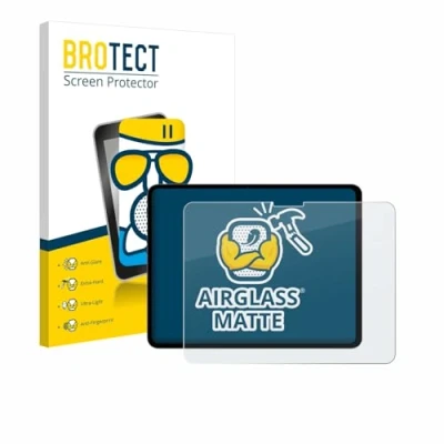 Afbeelding van BROTECT Screenprotector voor Apple iPad Pro 13&quot; 2024 (Landschapsmodus) Folie Beschermfolie Beschermglas matte
