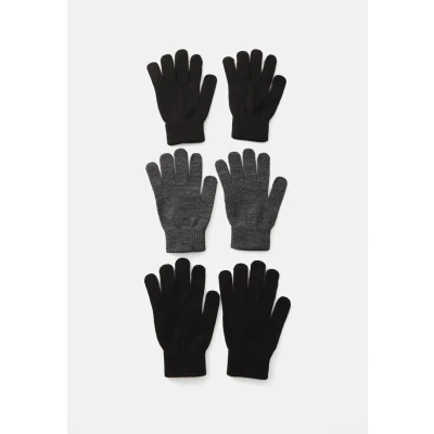 Afbeelding van PIECES Pcnew Buddy Noos Bc Smart Gloves, 3 pack, Zwart/Pack: Pack Blk/Blk/Dark Grey Melange, One Size (Fabrikant maat:ONESIZE)
