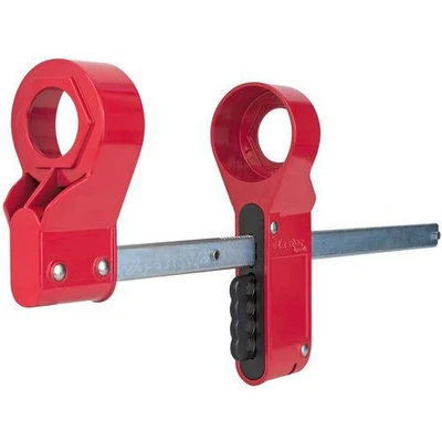 Afbeelding van Master Lock S3923 Lockoutapparaat voor blindflens, Klein boutdiameter van 33 tot 48 mm