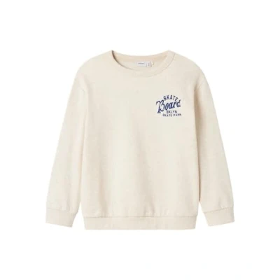 Afbeelding van NAME IT KIDS sweater NKMRIMIA met backprint ecru